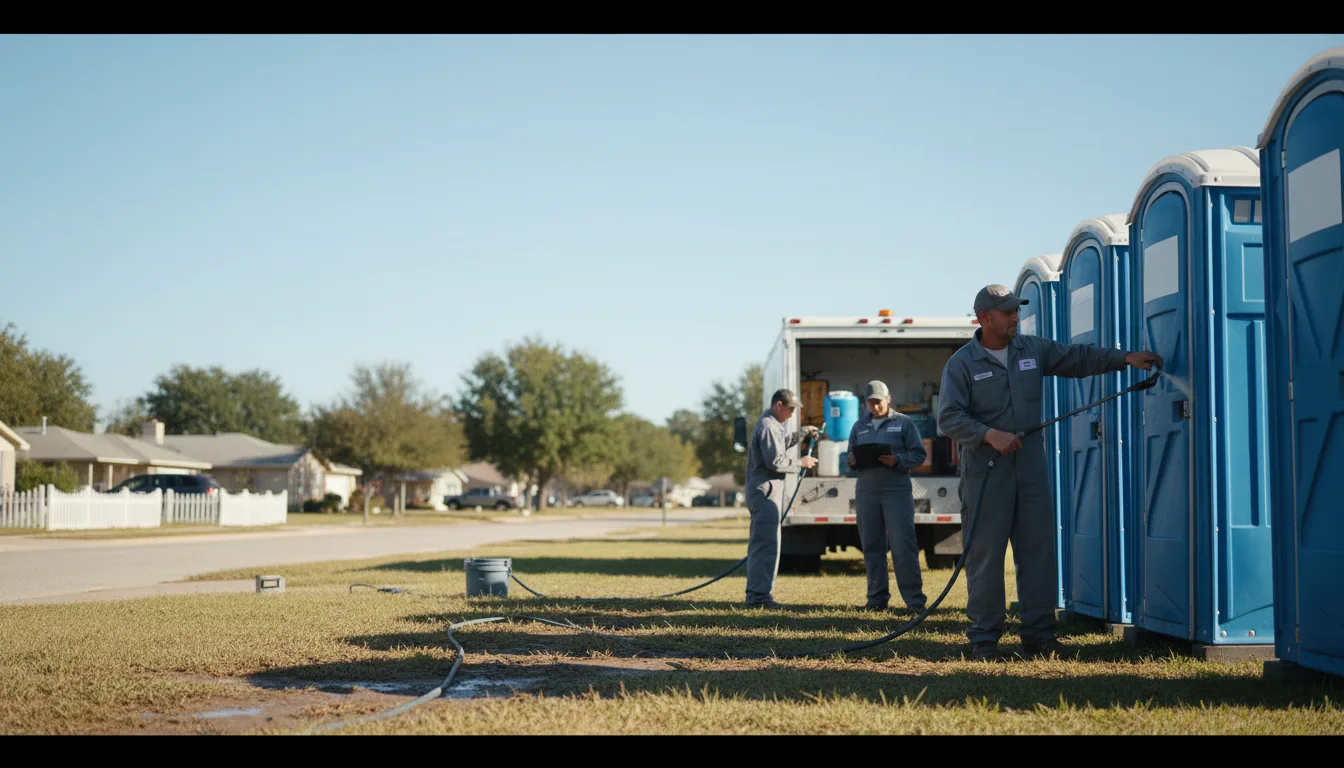 Long-Term Portable Toilet Rental in Isola, MS near me